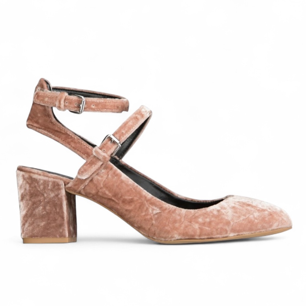 Rebecca Minkoff Brooke Crushed Velvet Pumps
